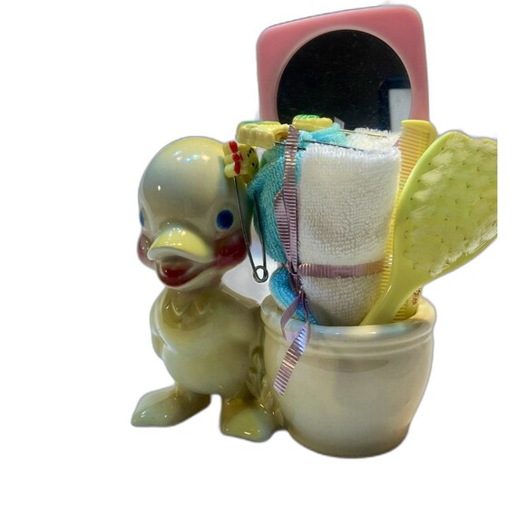 MCM- Vintage new baby gift set duck - Picture 1 of 7